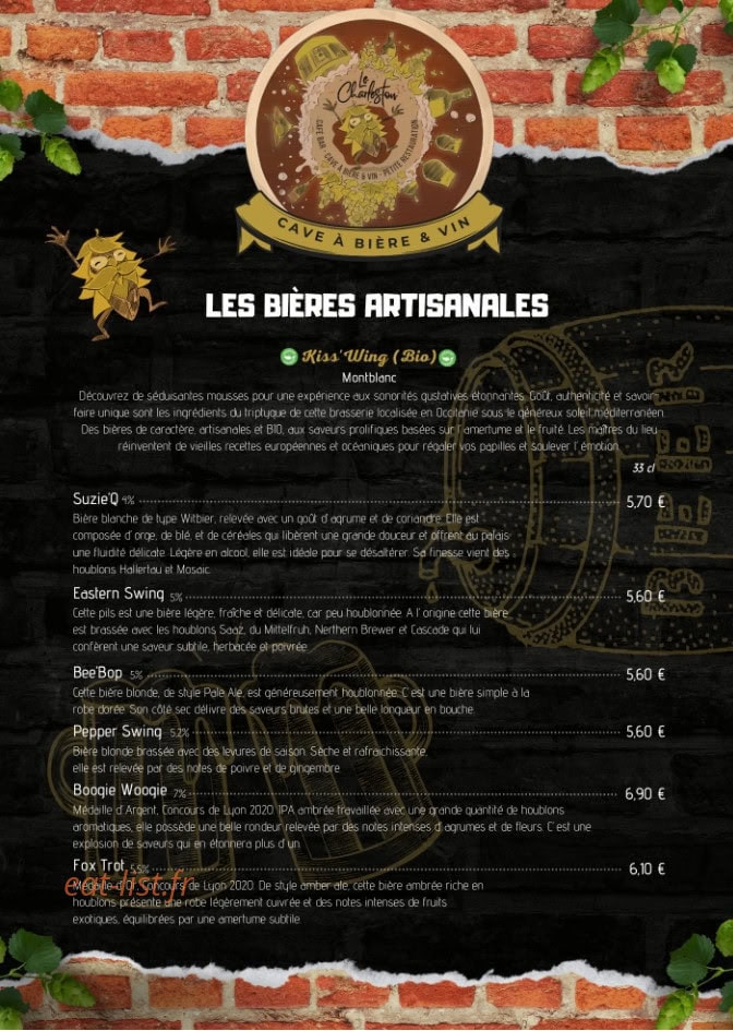 Le Charleston — carte page 15
