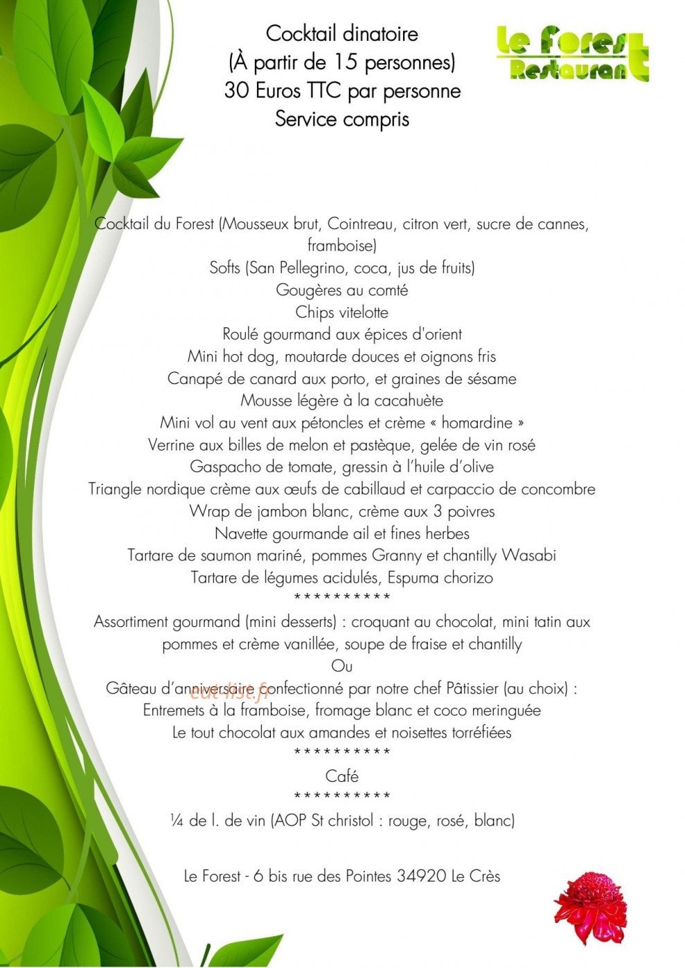 Le Forest — carte page 1