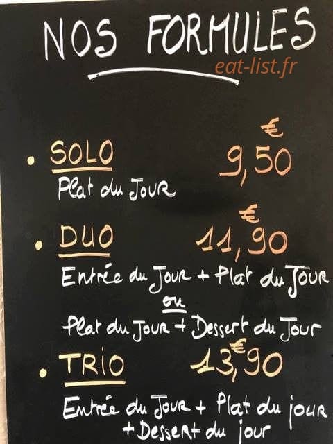 Sous Le Mûrier — carte page 2