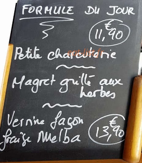 Sous Le Mûrier — carte page 1