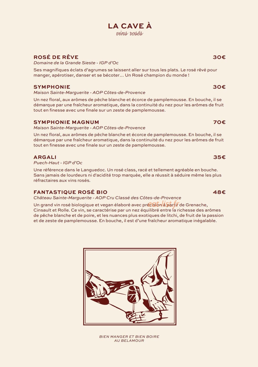 Belamour — carte page 10