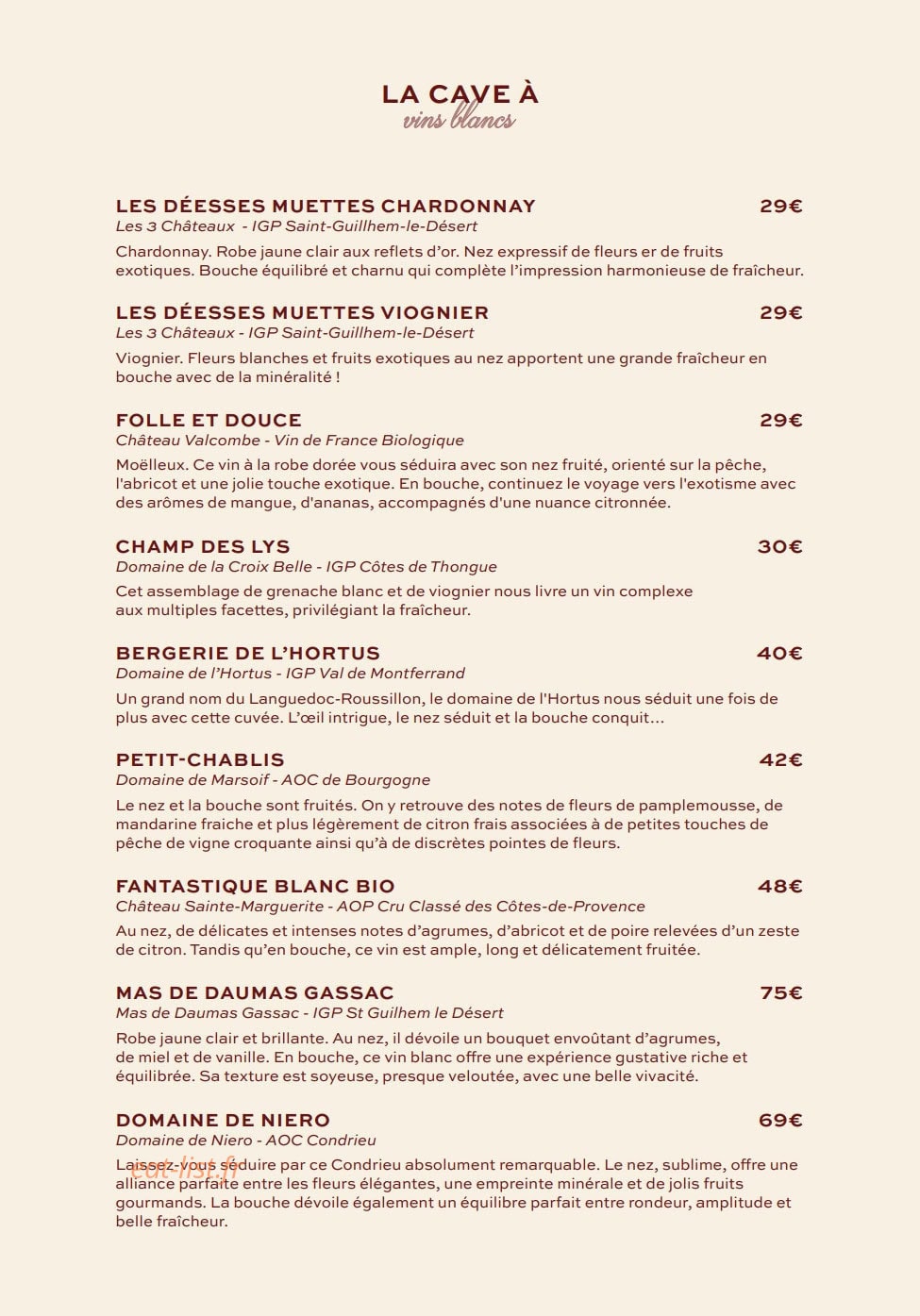Belamour — carte page 9
