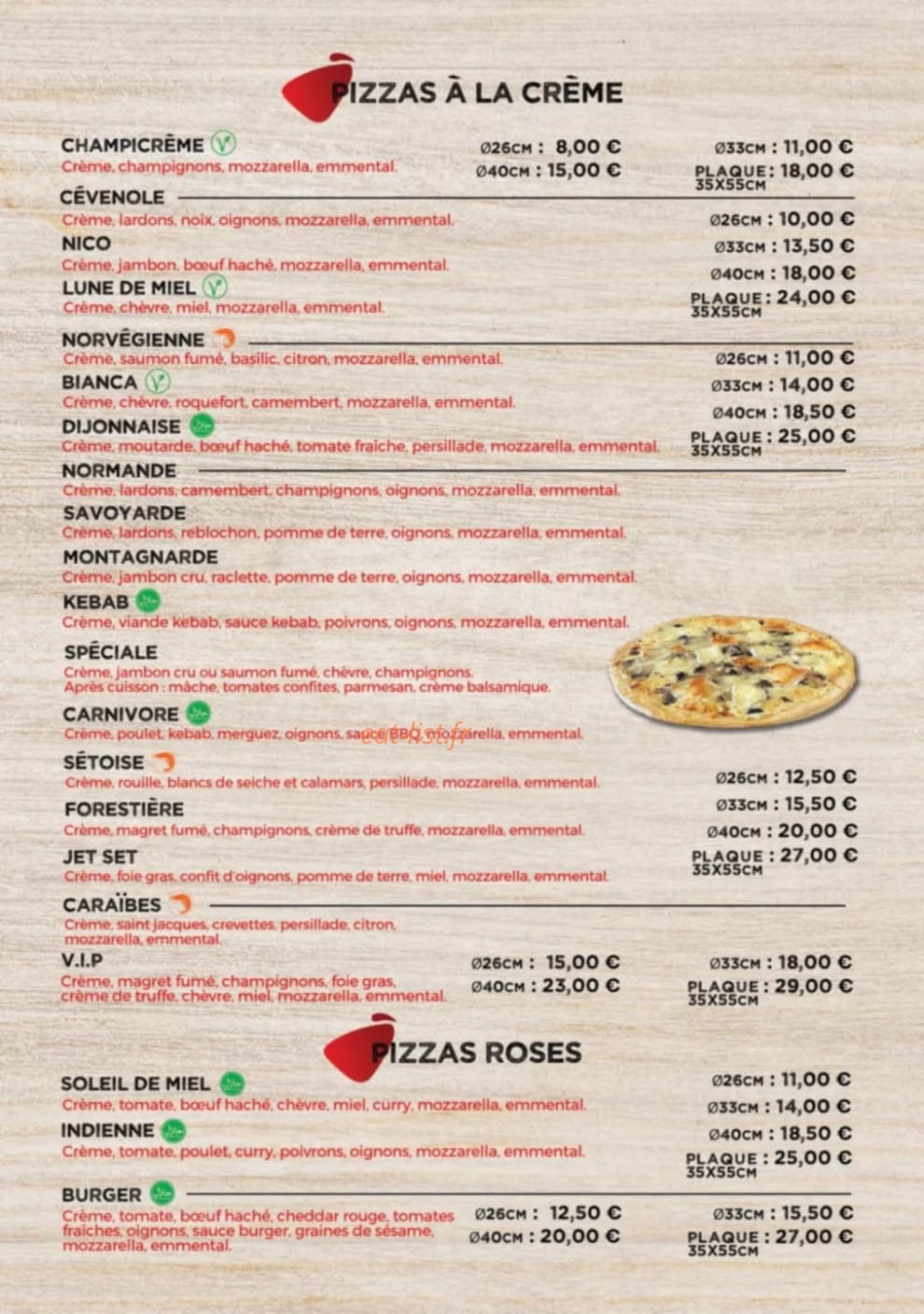 La Piazza — carte page 3