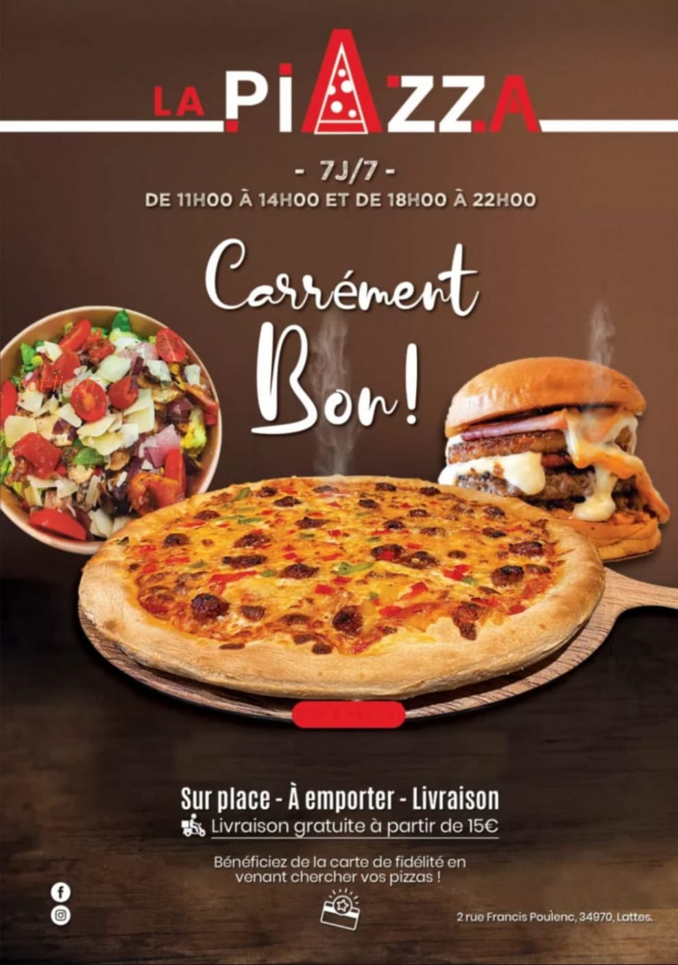 La Piazza — carte page 1