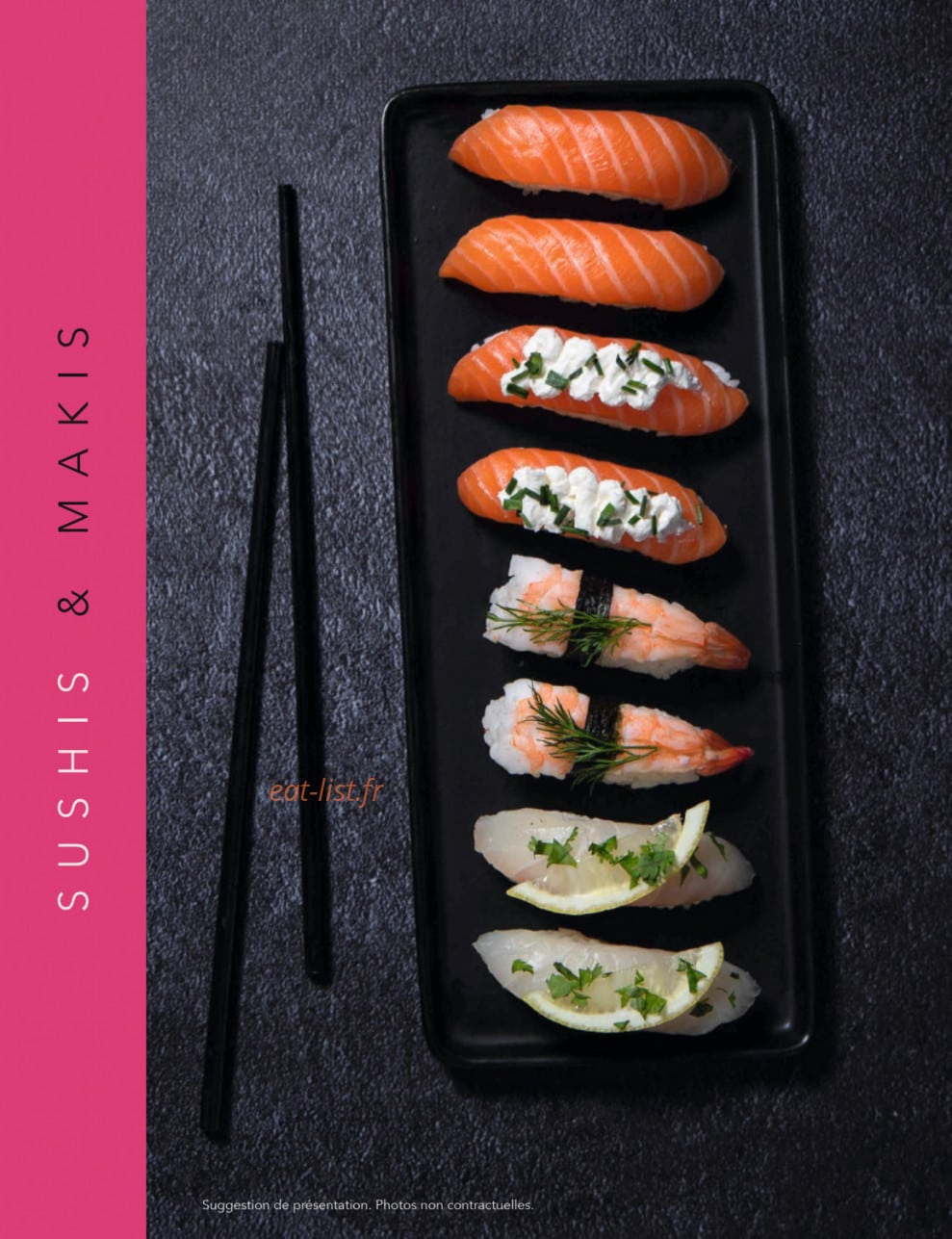 Lady Sushi — carte page 12
