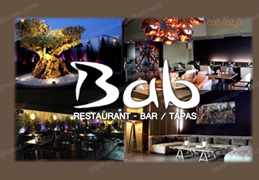 Le Bab — carte page 1
