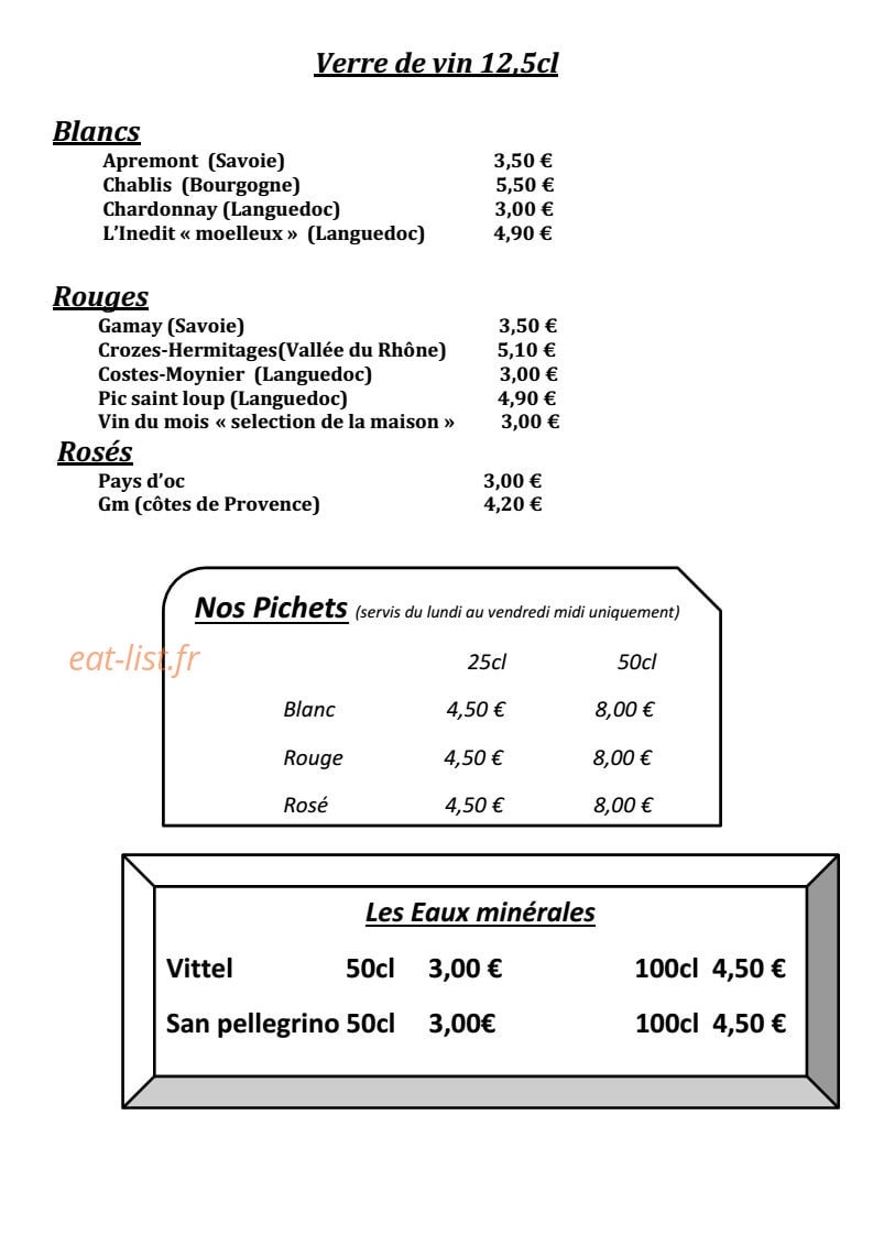 Le chalet chamoniard — carte page 8