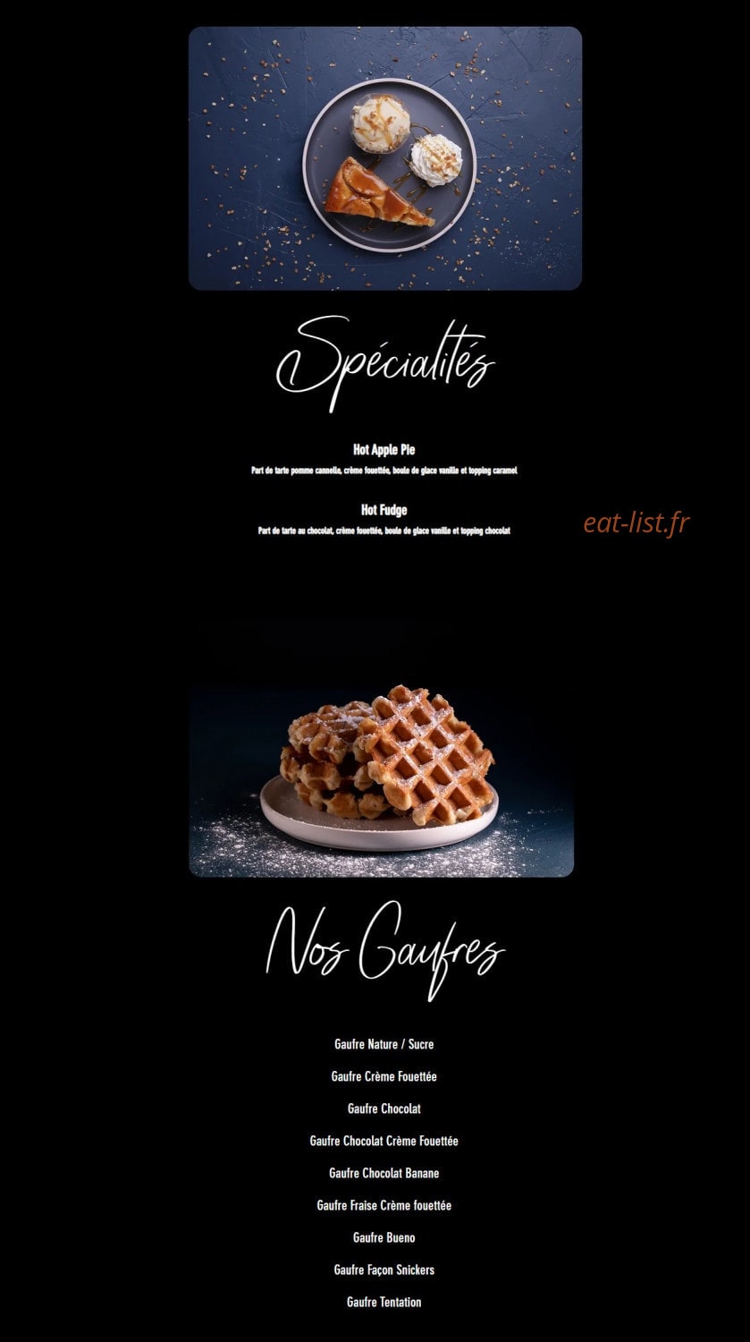 Le Club Café — carte page 5