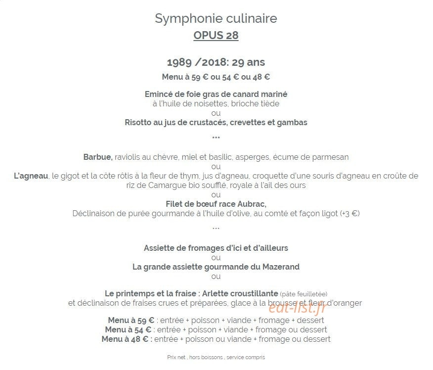 Le Mazerand — carte page 3
