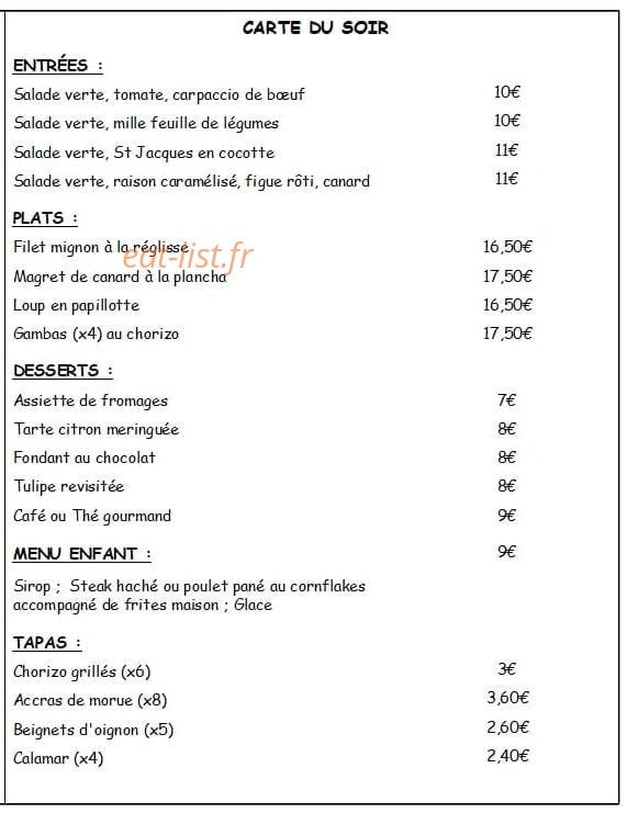 Le Tentation — carte page 2