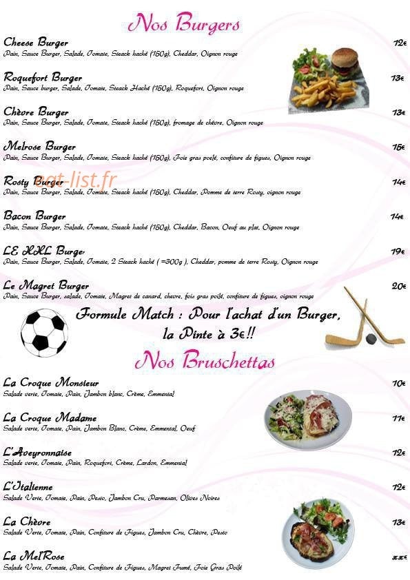 Mel'Rose — carte page 2