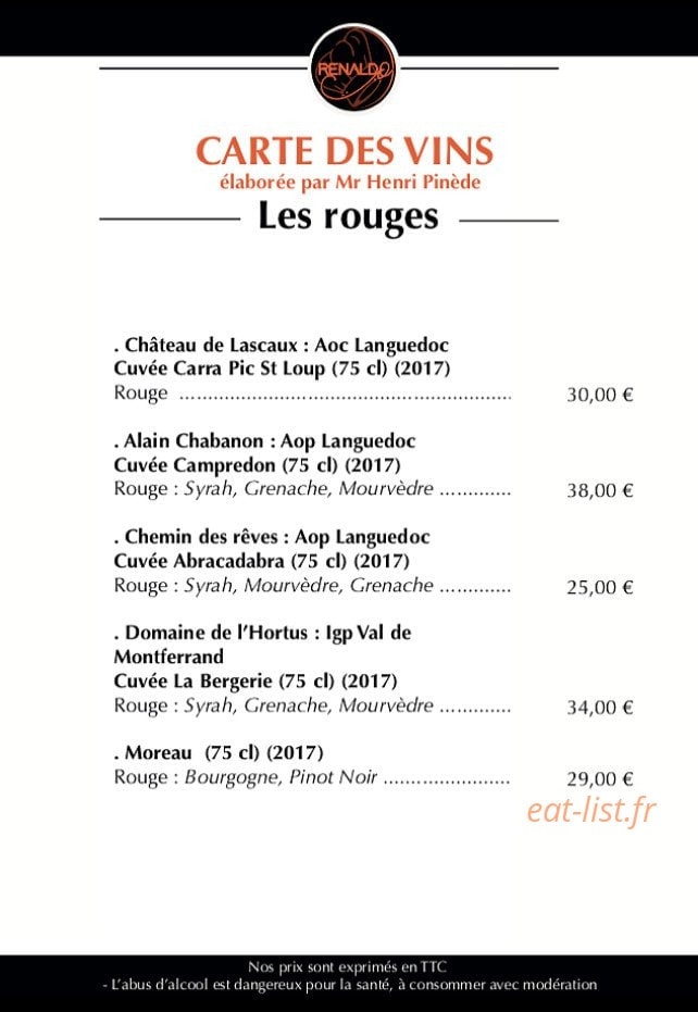 Renaldo — carte page 11