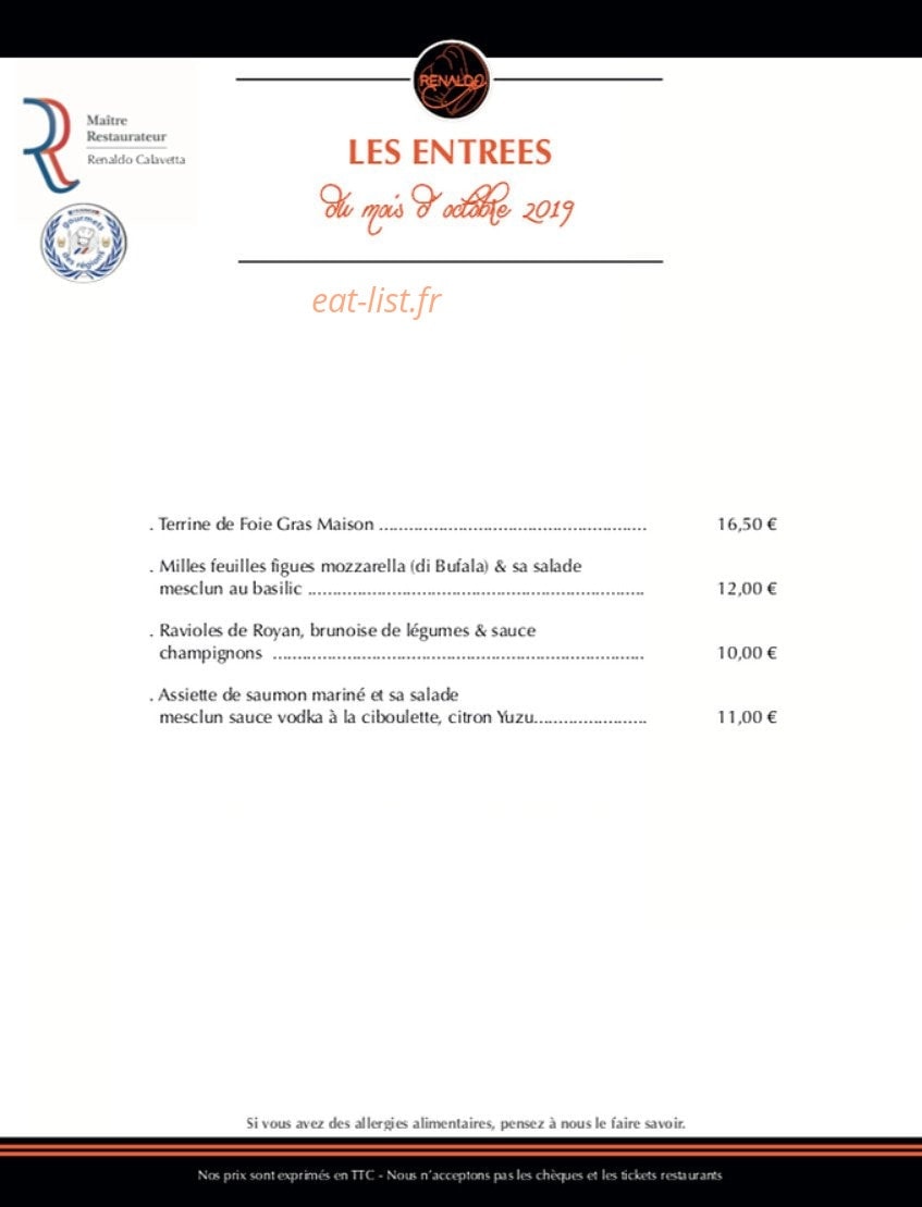 Renaldo — carte page 1