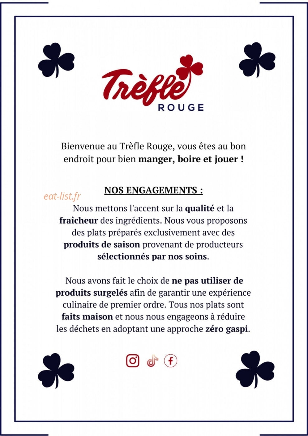 Trèfle Rouge — carte page 1