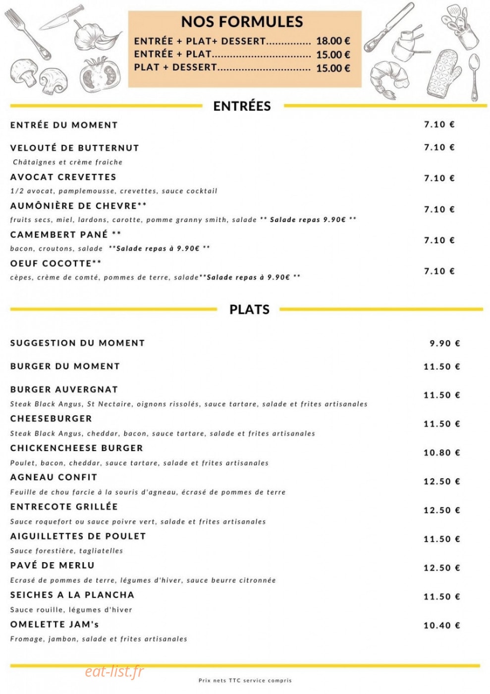 Heliotel — carte page 1
