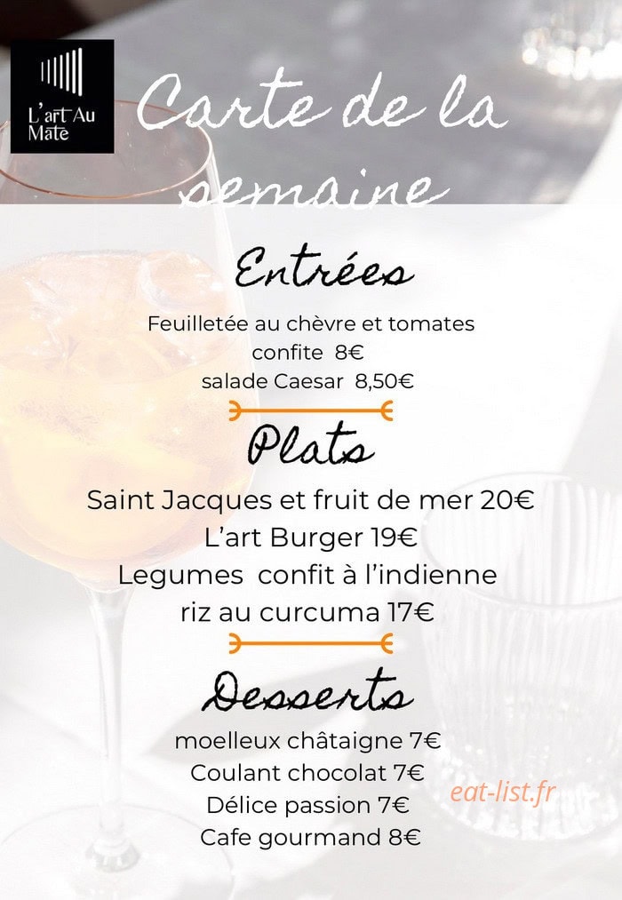 L’Art Au Mate — carte page 2