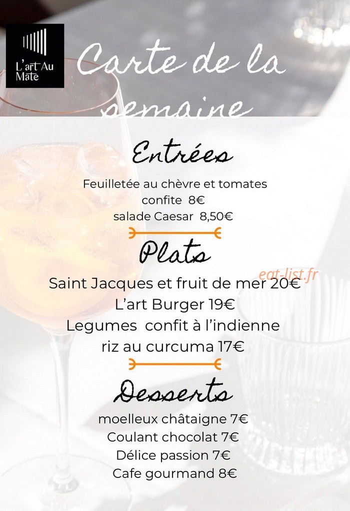 L’Art Au Mate — carte page 1