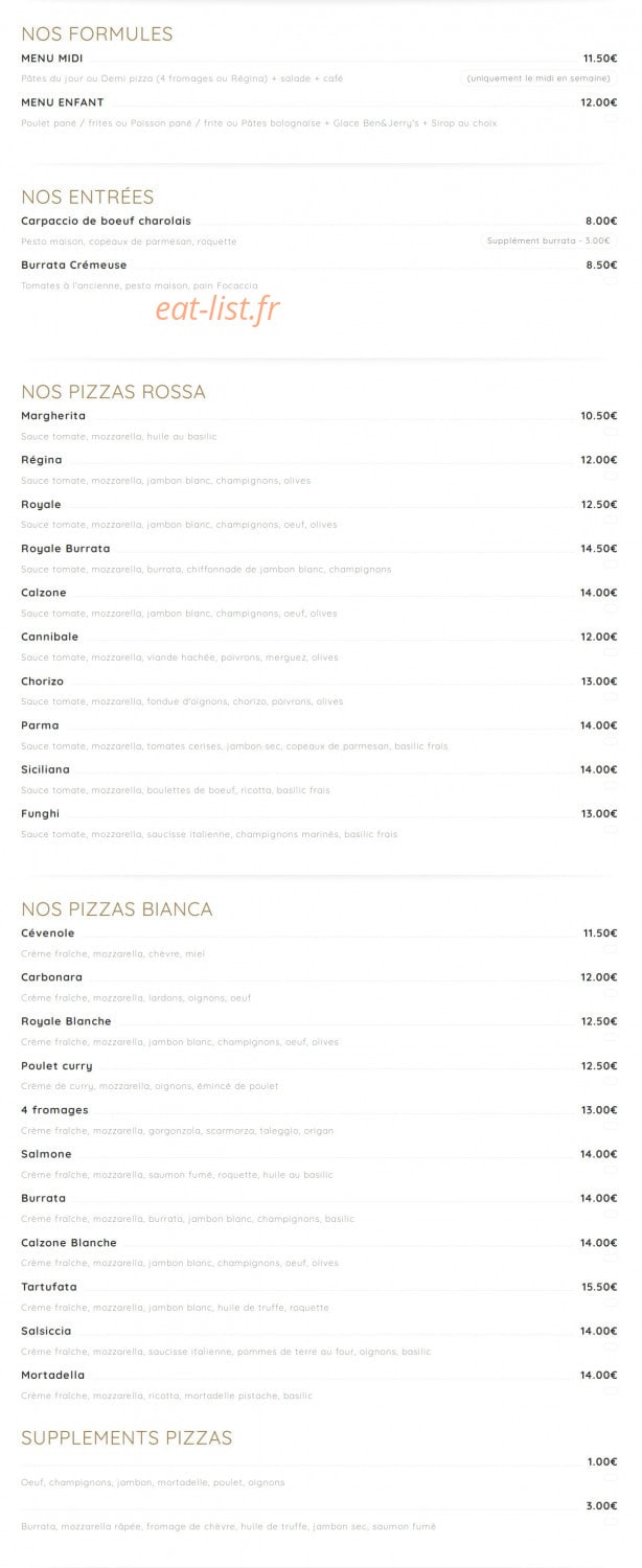 L'italien — carte page 1