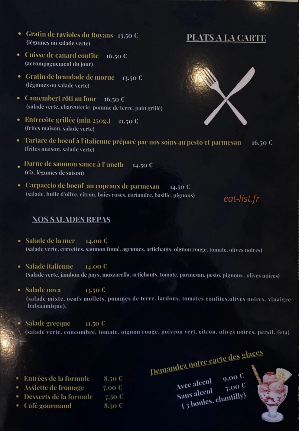 Nova Grill — carte page 2