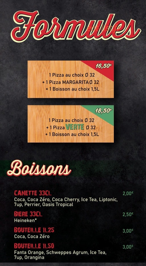 Bil Pizza — carte page 5