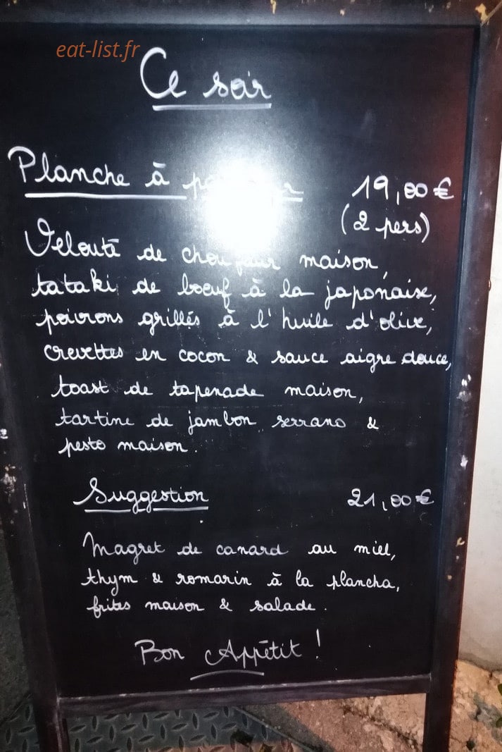 Le Divino — carte page 1