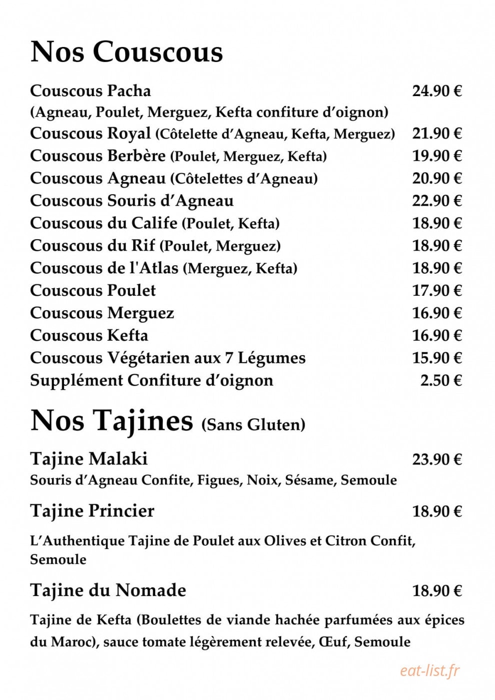 ô Jasmin — carte page 2