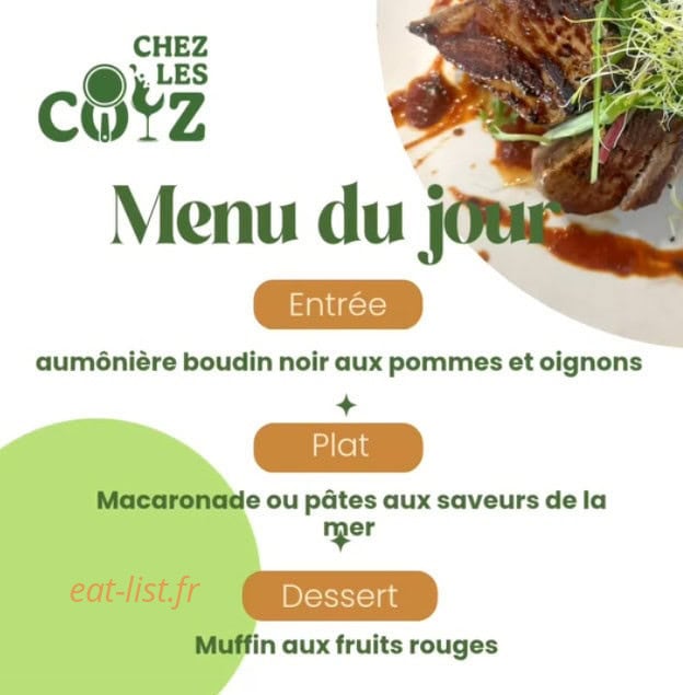 Chez Les Couz — carte page 1