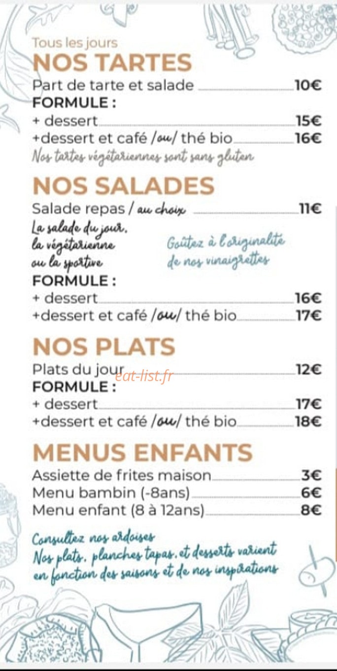 Le Lavand'eux — carte page 1