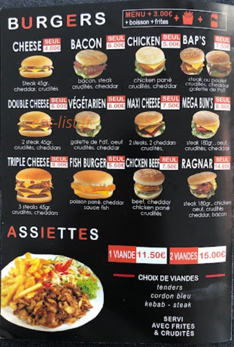 My tacos — carte page 2