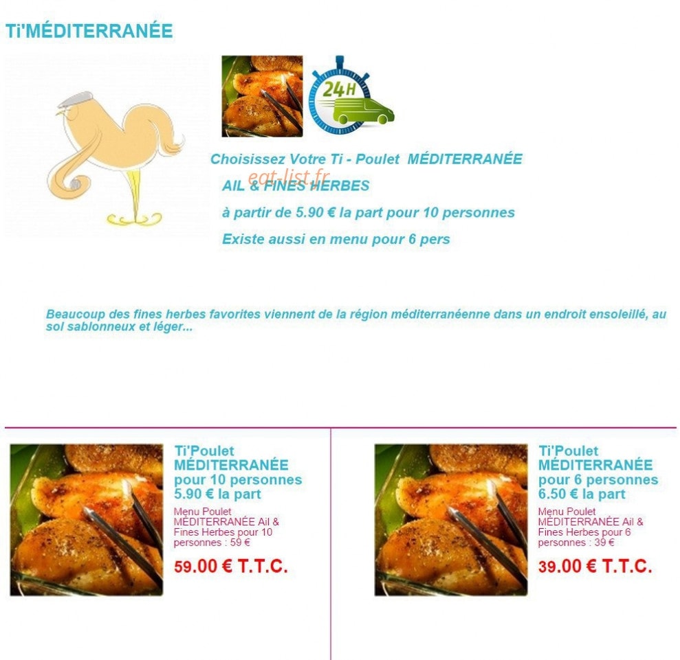 Ti'Melange — carte page 9