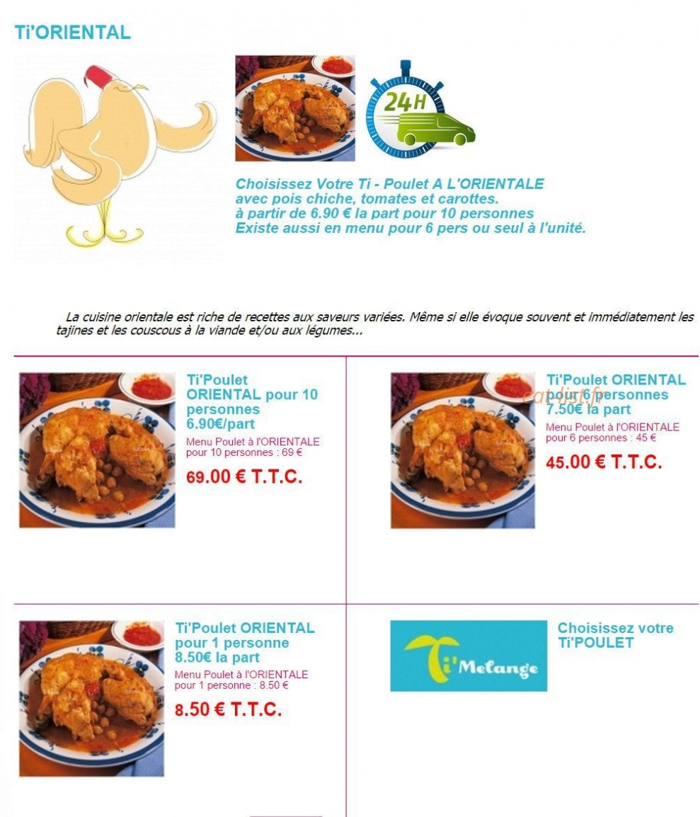 Ti'Melange — carte page 7