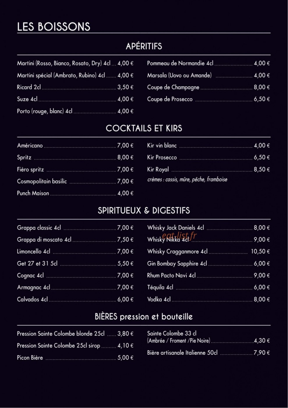 Angello — carte page 1