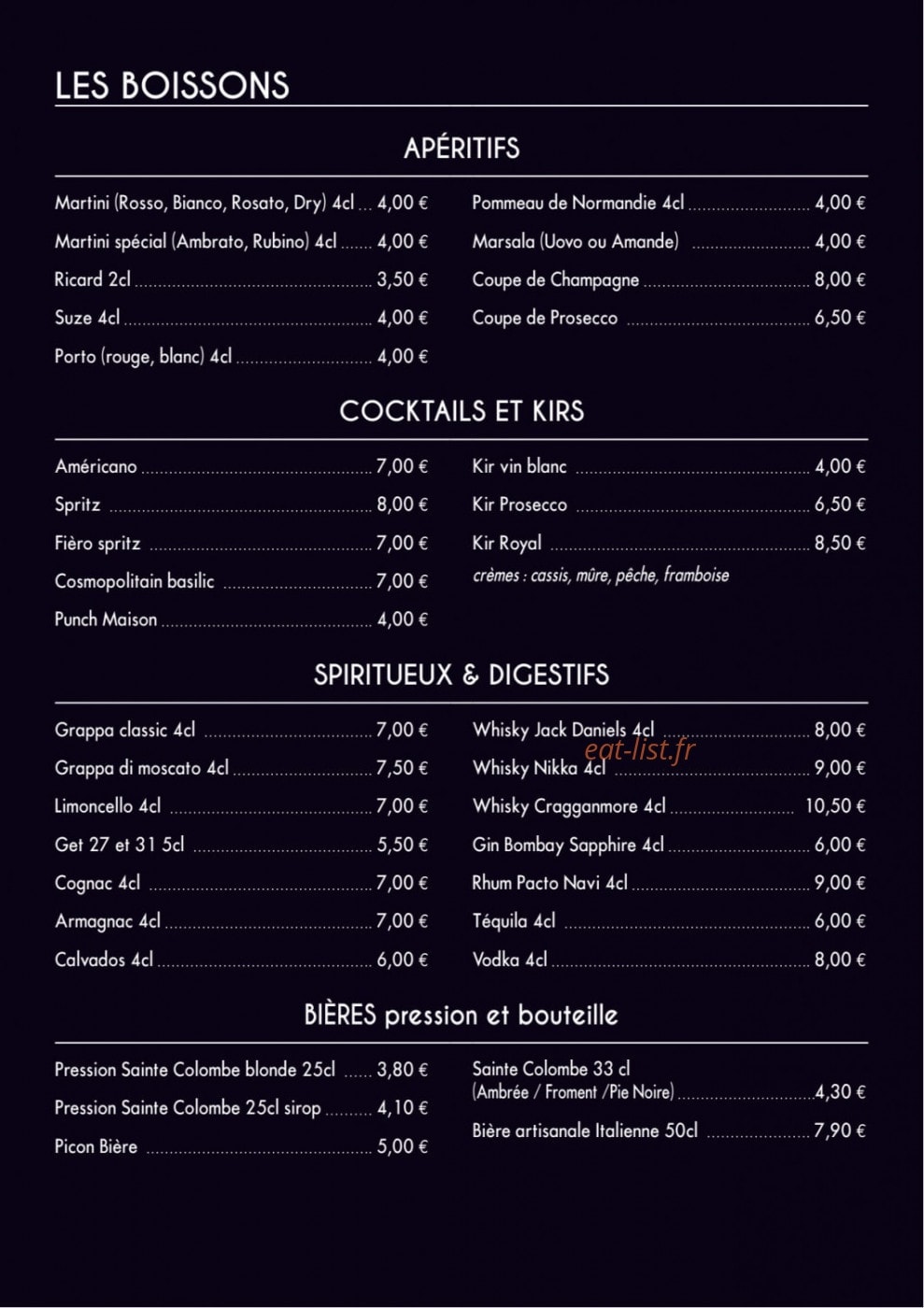 Angello — carte page 1
