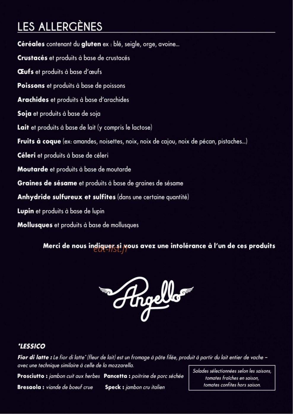 Angello — carte page 7