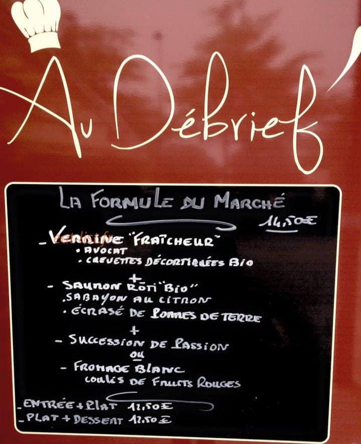 Au Débrief' — carte page 2