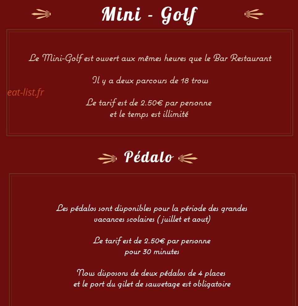 Au Parc des Bois — carte page 1