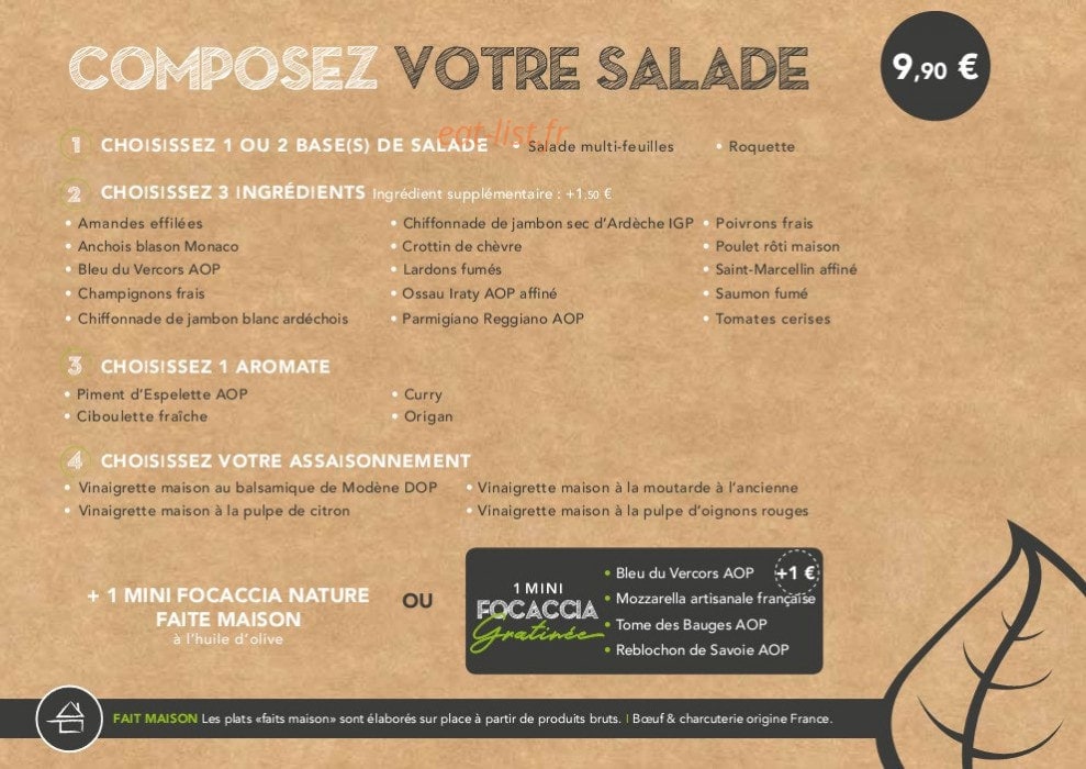 Basilic & Co — carte page 4