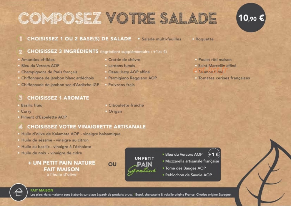 Basilic & Co — carte page 7