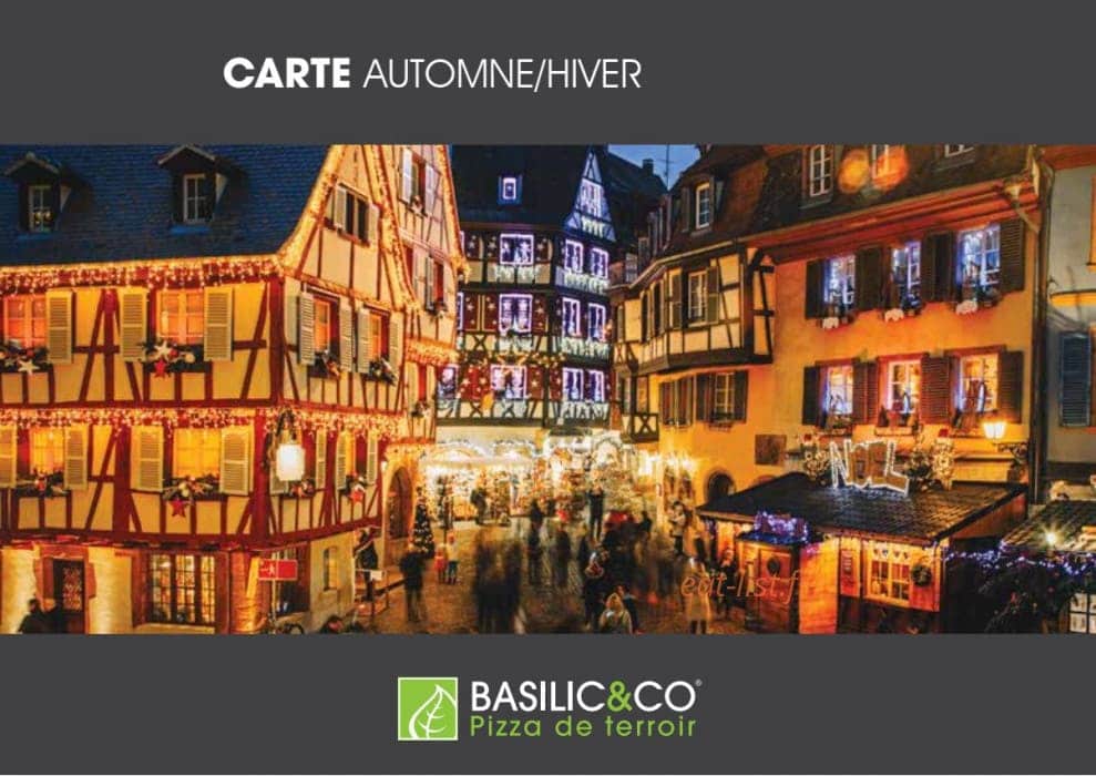 Basilic & Co — carte page 1