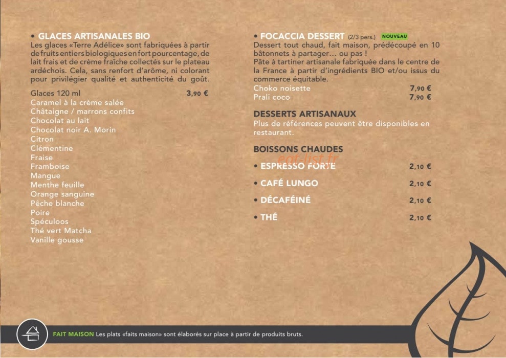 Basilic & Co — carte page 15