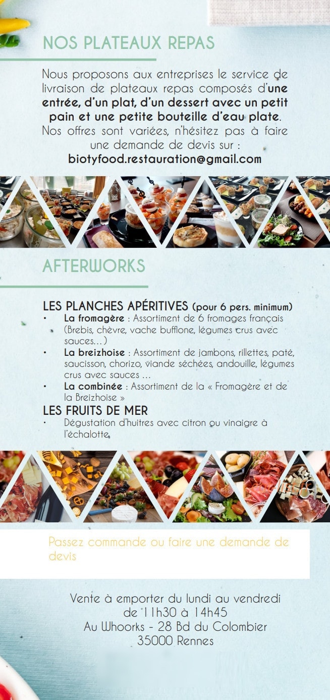 Biotyfood — carte page 4