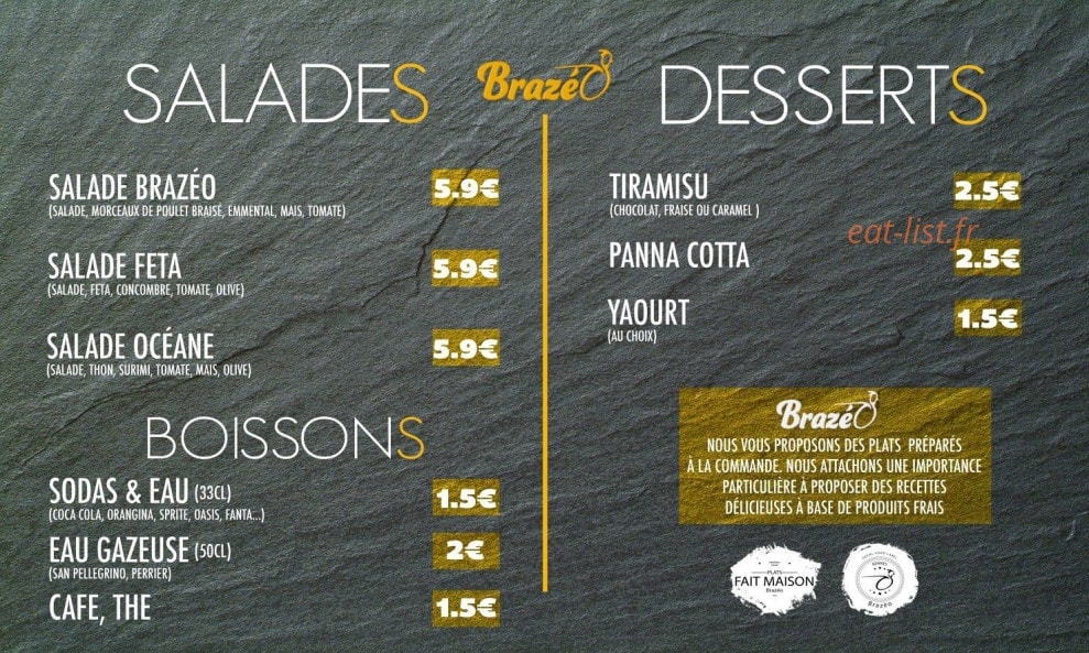 Brazéo — carte page 1