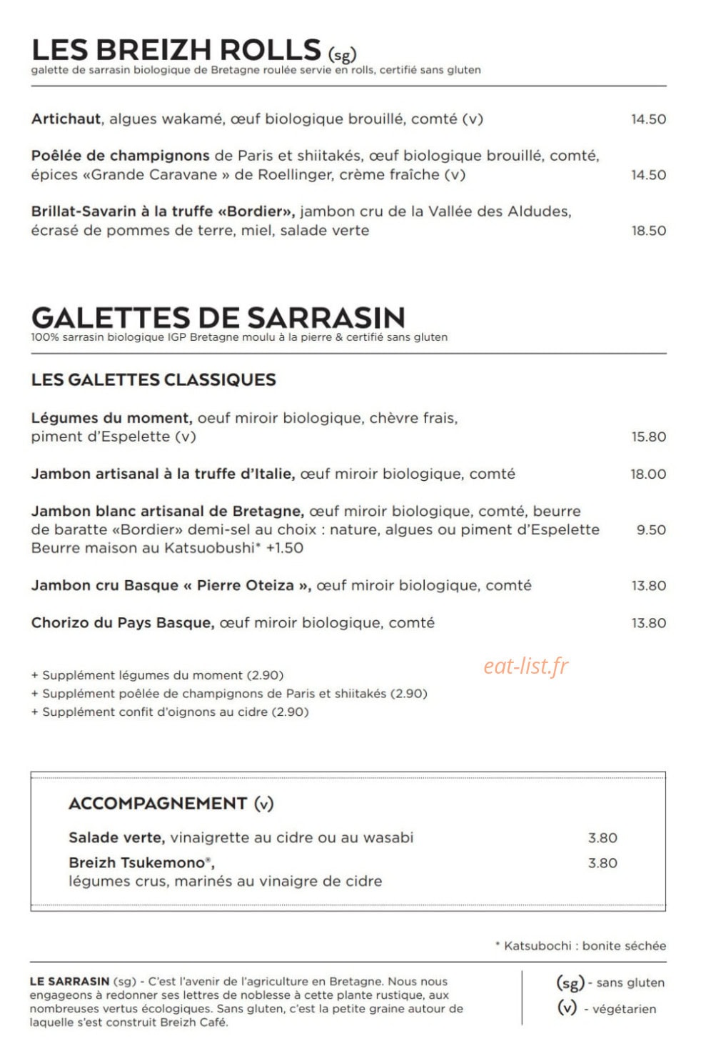 Breizh Café — carte page 3