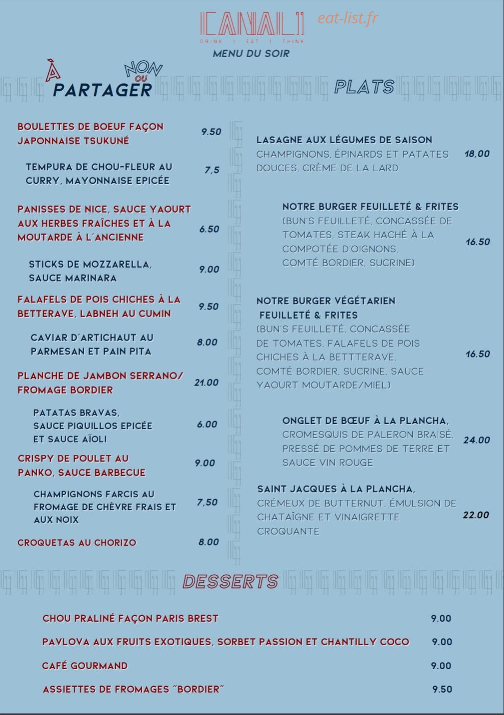 Canal 99 — carte page 1