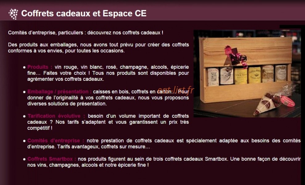 Chais Sainte Croix — carte page 11