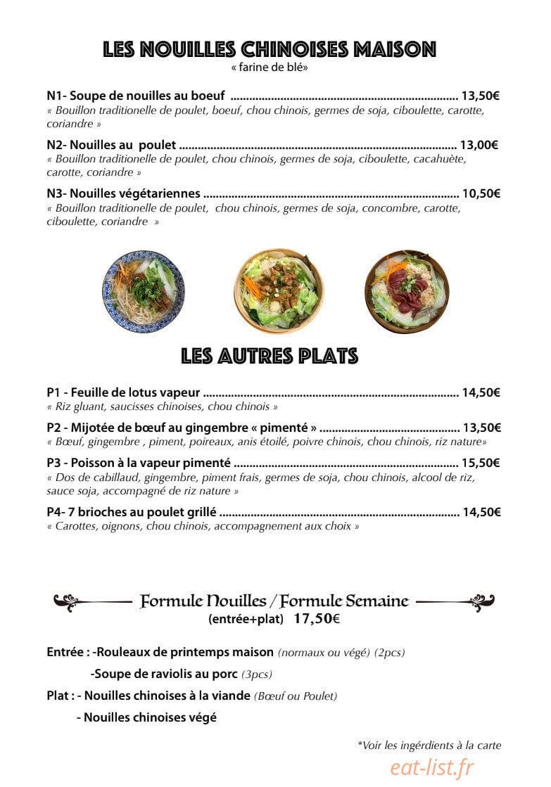 Chez M — carte page 2