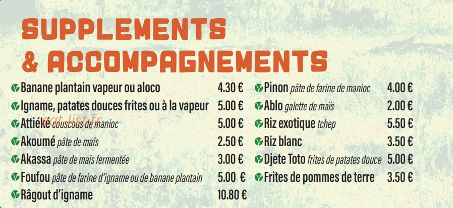 Chez maman kibo — carte page 2