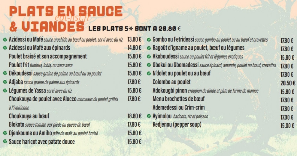 Chez maman kibo — carte page 3