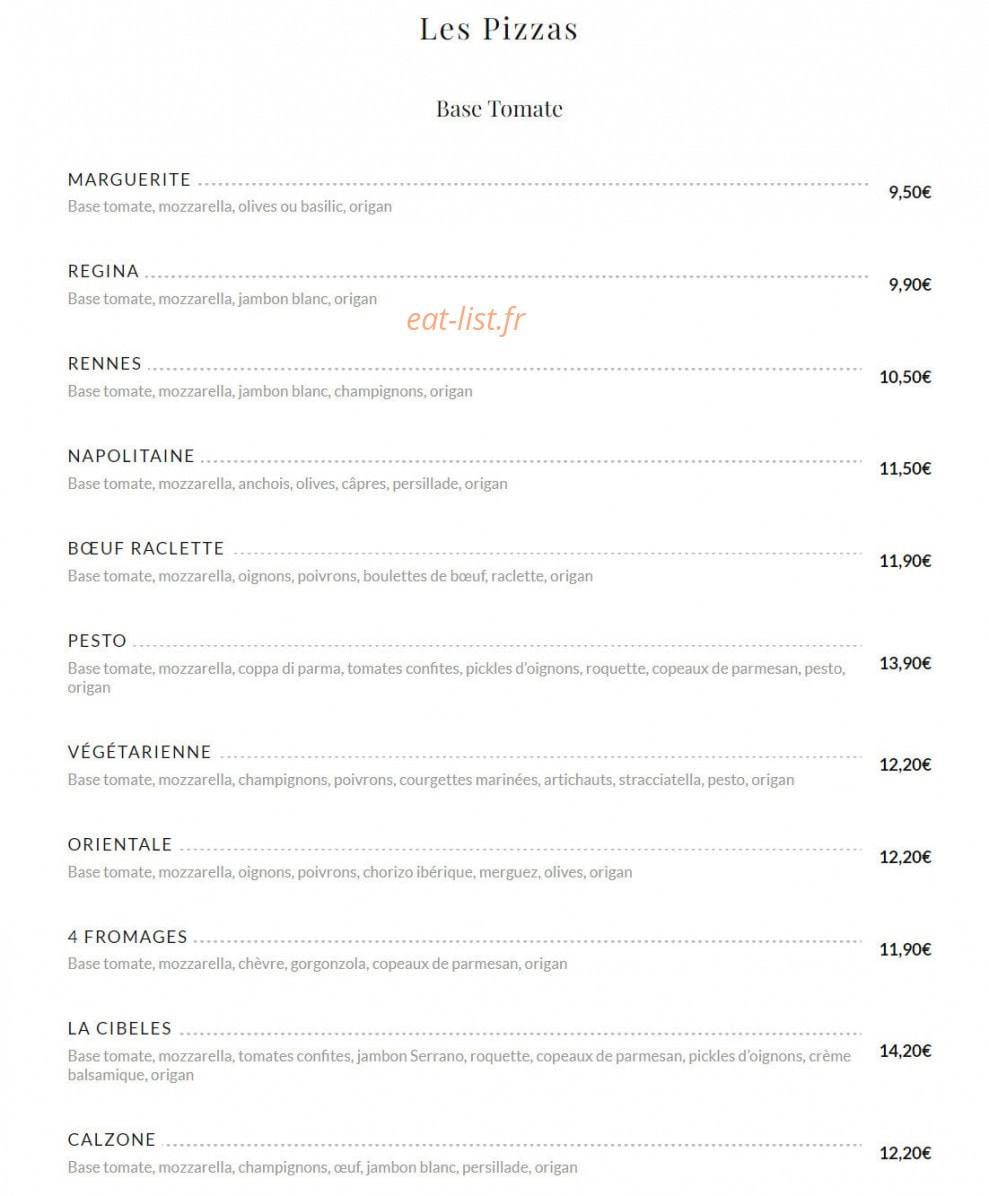 Cibeles — carte page 1