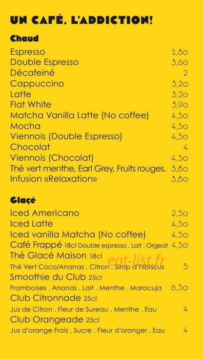 Club Citron — carte page 4